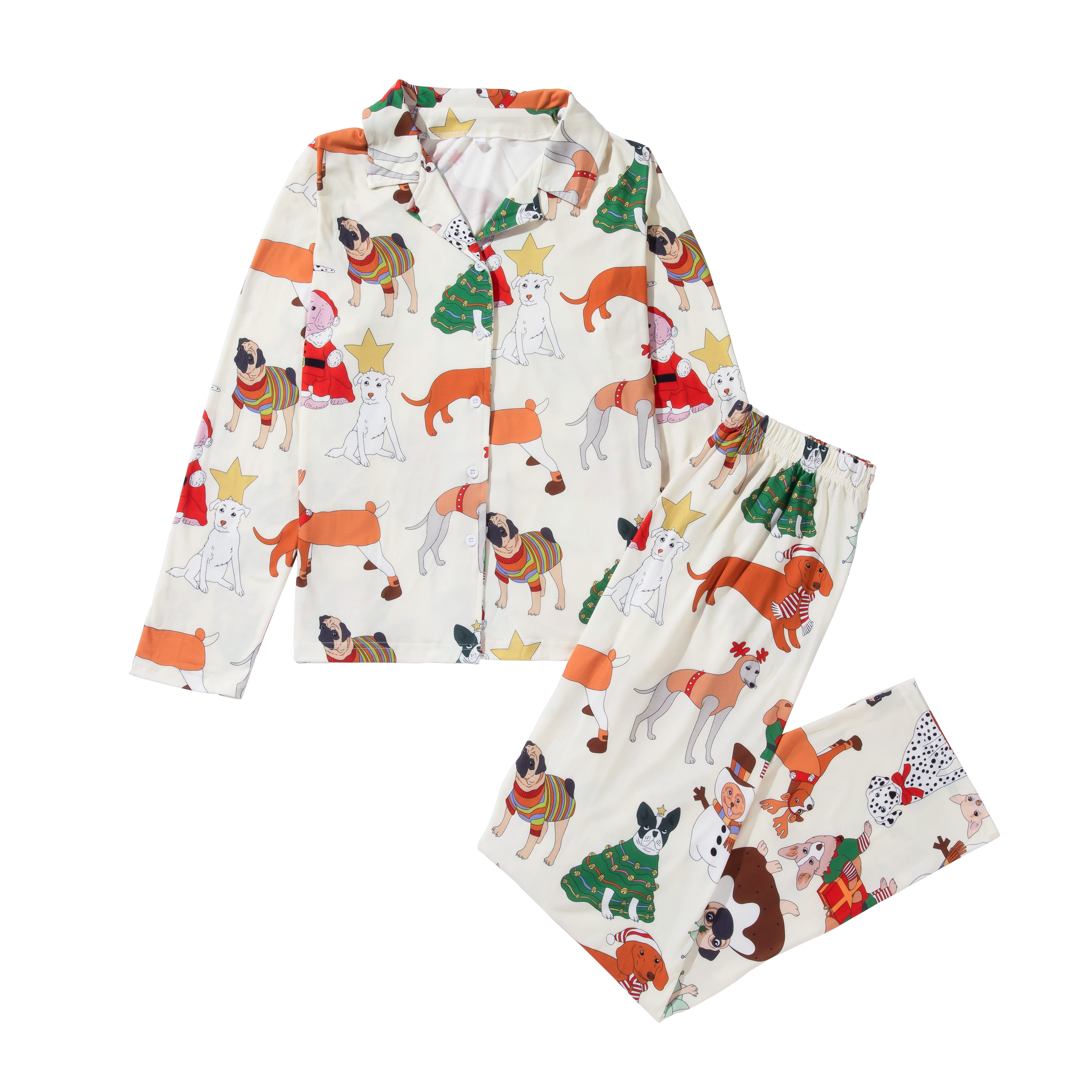 Merry Pups-Family Matching Christmas Pajamas
