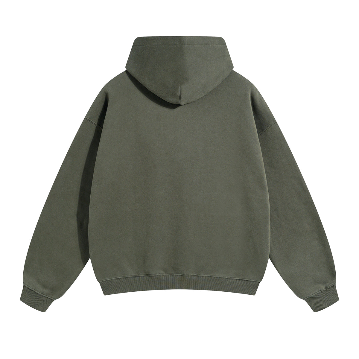 Olive&Purple-350gsm Thick Cotton Oversized hoodie sweatshirt pants sets