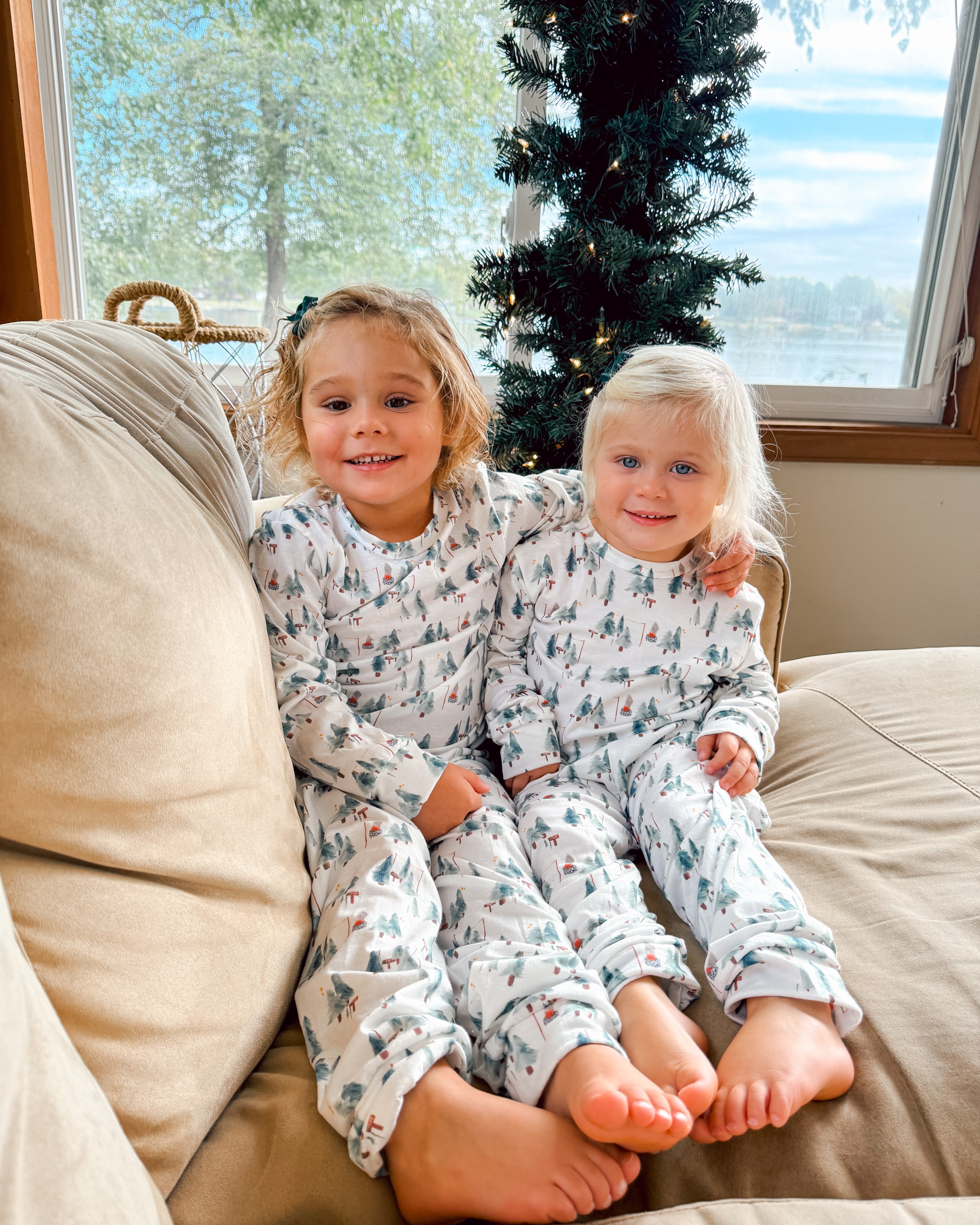 Holiday Grove-Family Matching Christmas Cardigan Pajamas