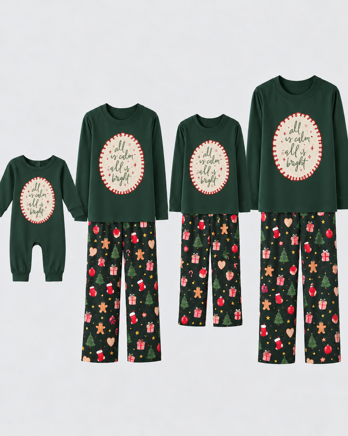Merry Moments- Family Matching Christmas Pajamas