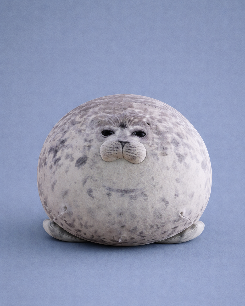 Angry Blob Seal Pillow 3D Plush Toy