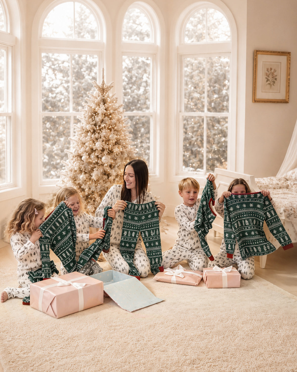 Christmas Crew-Family Matching Christmas Pajamas