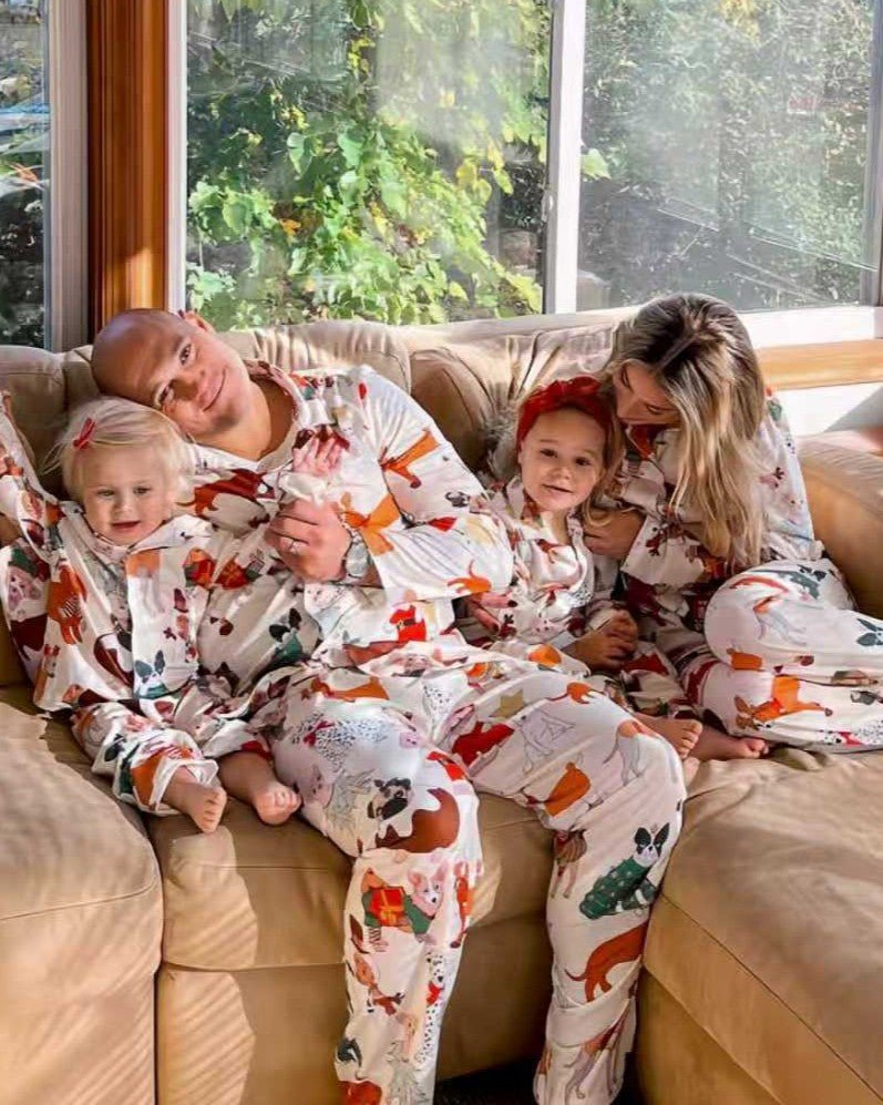 Merry Pups - Family Matching Christmas Pajamas - Merryreindeer