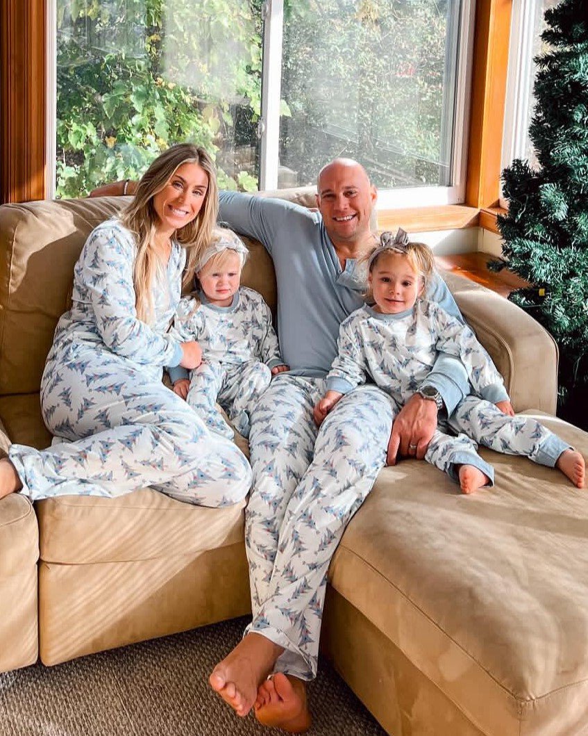 Tree Delight - Family Matching Christmas Pajamas - Merryreindeer