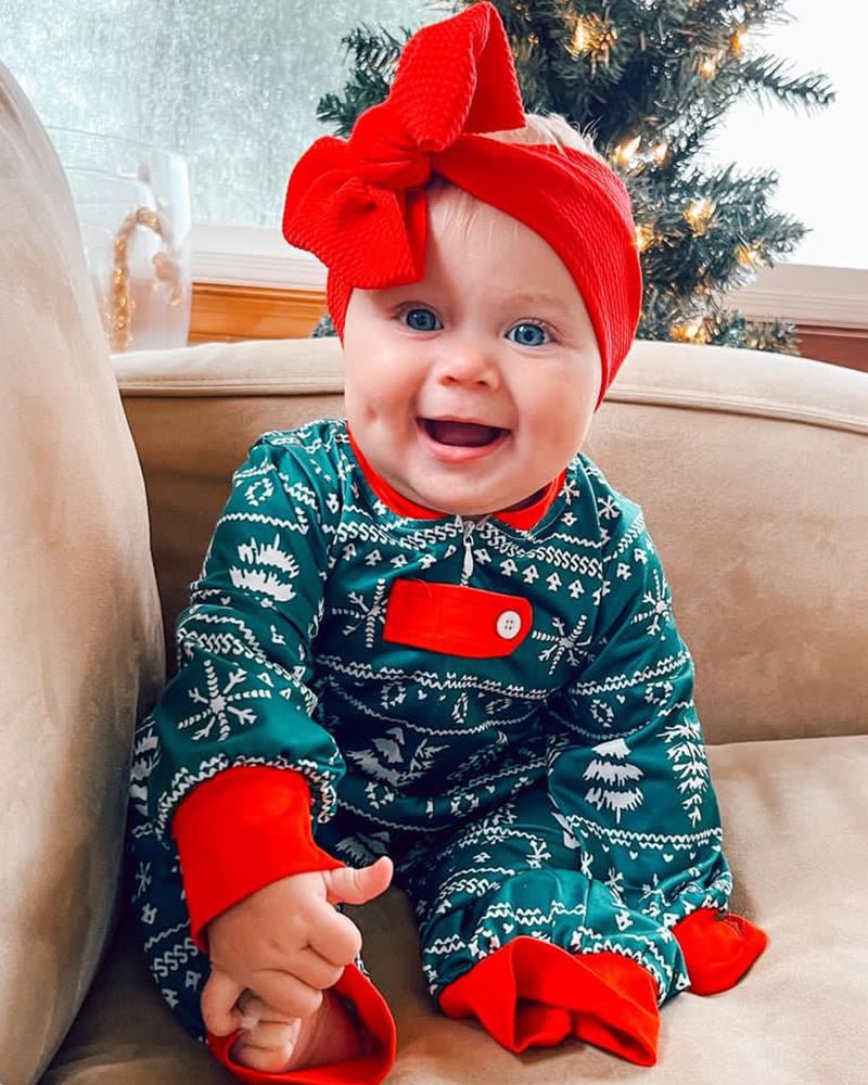 Christmas Crew - Family Matching Christmas Pajamas - Merryreindeer