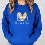 This Mommy Belongs To Custom Kids Names T-shirt Crewneck