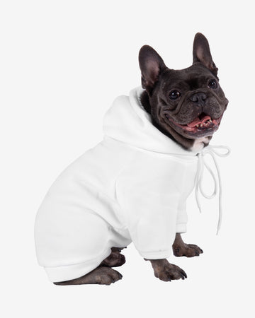 Ivory Cozy Frenchie Hoodie