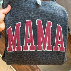 Custom MAMA Camo Sweatshirt Embroidered T-Shirt Hoodie | Mother's Day Gift