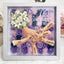 "We're Always With You"-White Lily & White Rose-Personalized Mom Holding Hands Memorial Shadow Box-Mother's Day Remembrance Frame, In Loving Memory Gift