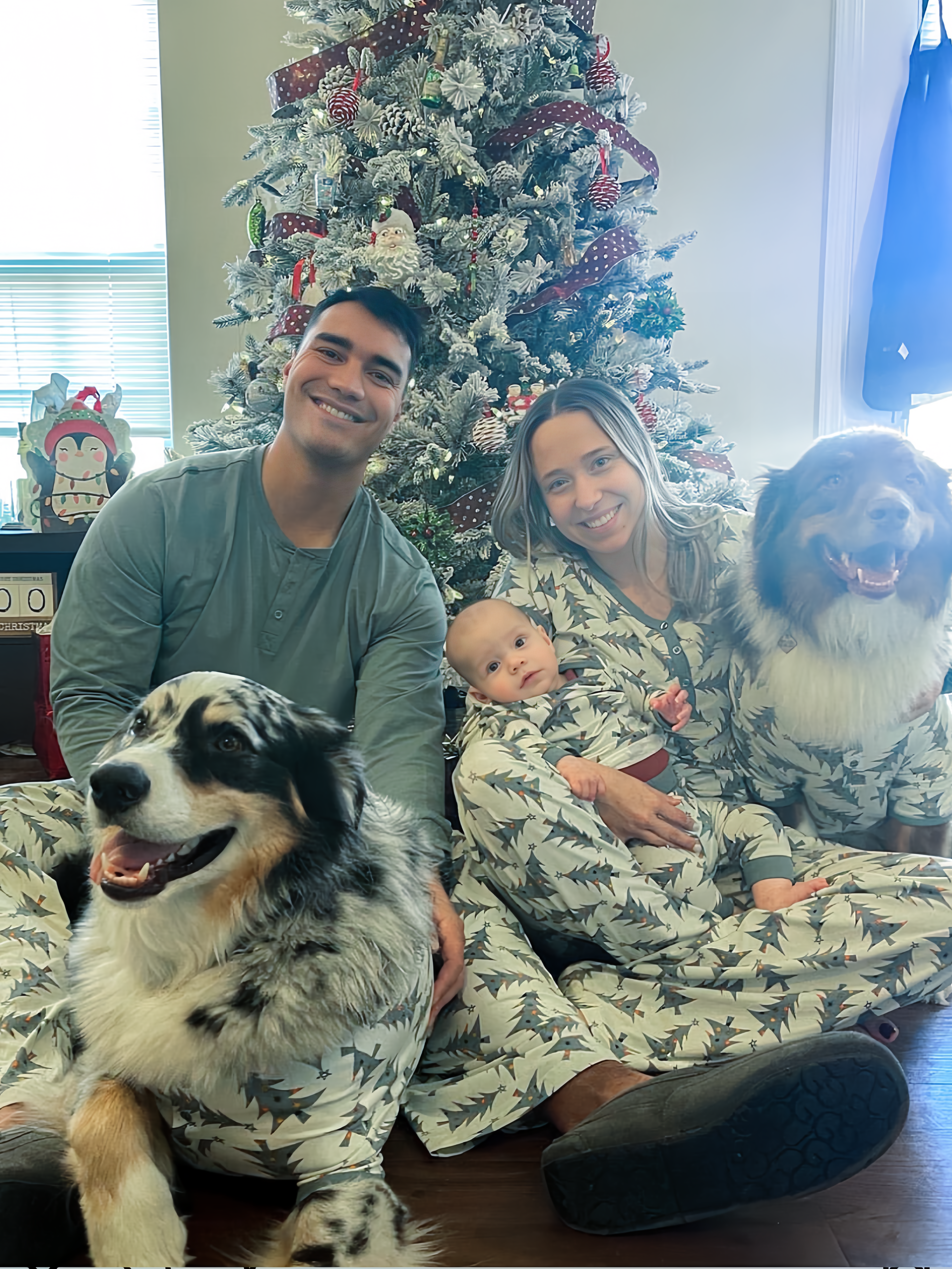 Tree Delight-Family Matching Christmas Pajamas