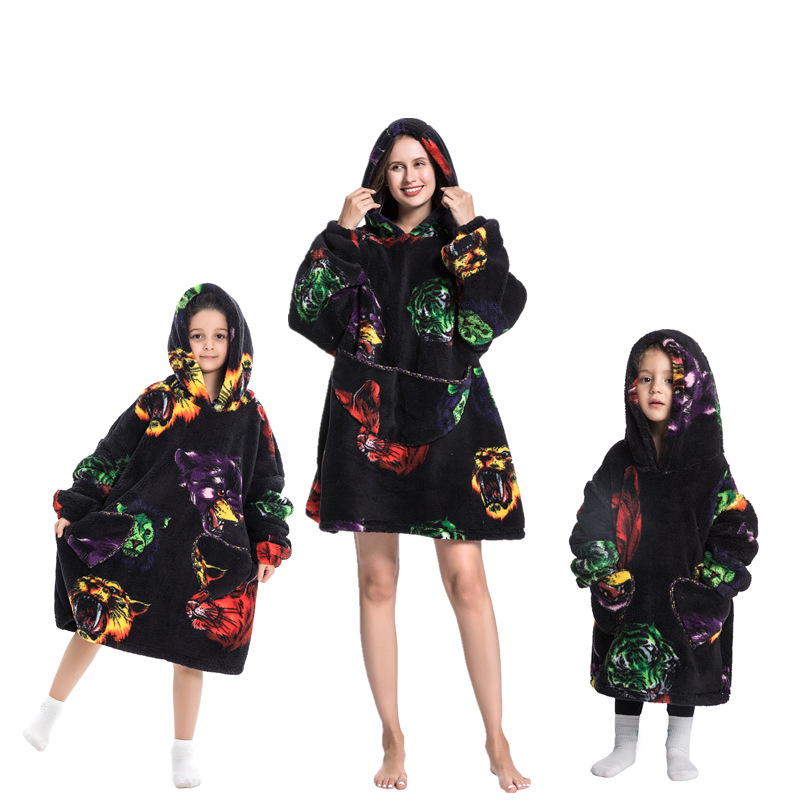 Monster-Oversized Wearable Blanket Hoodie
