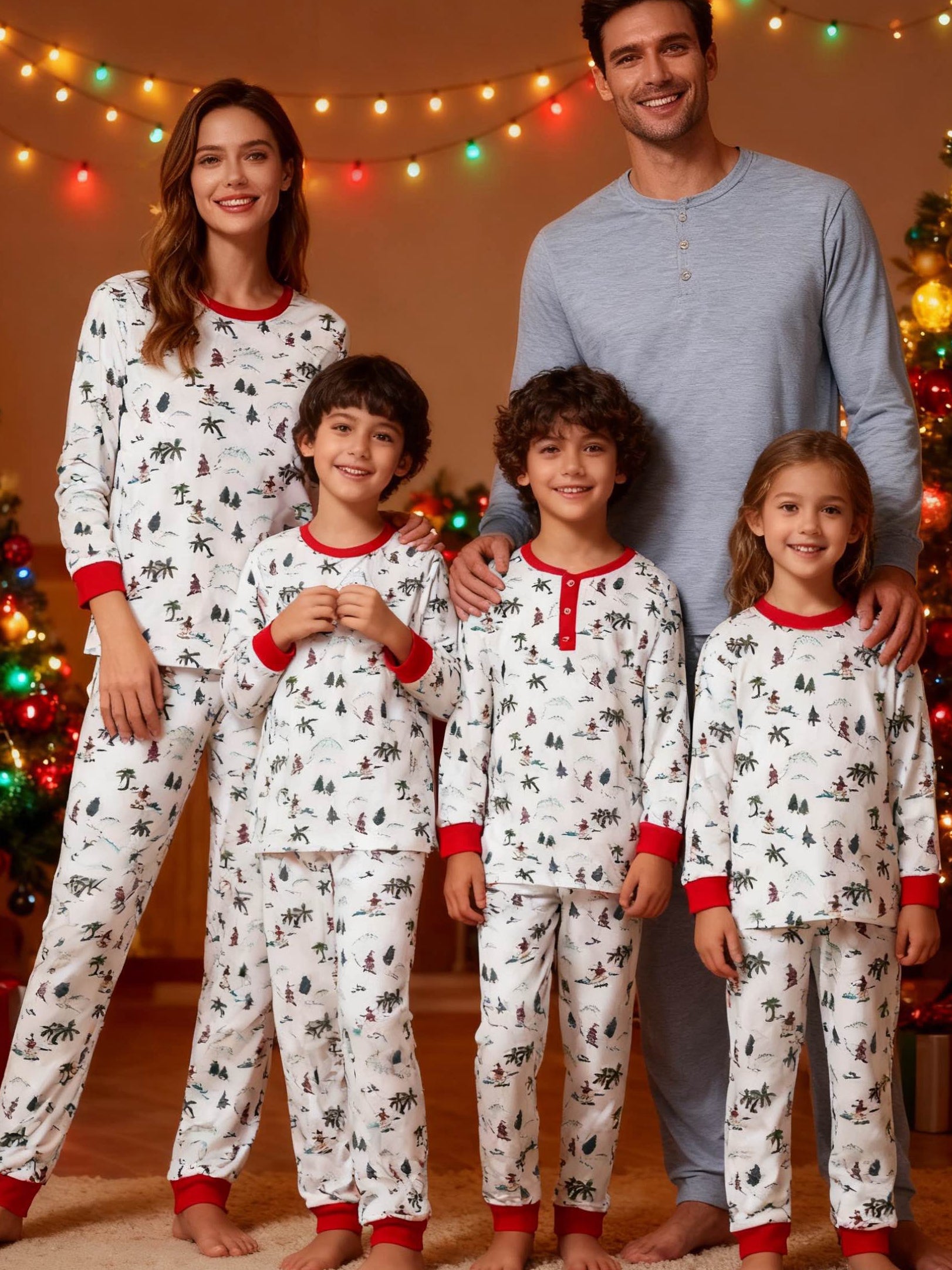 cocoa-cuddles-Family Matching Christmas Pajamas