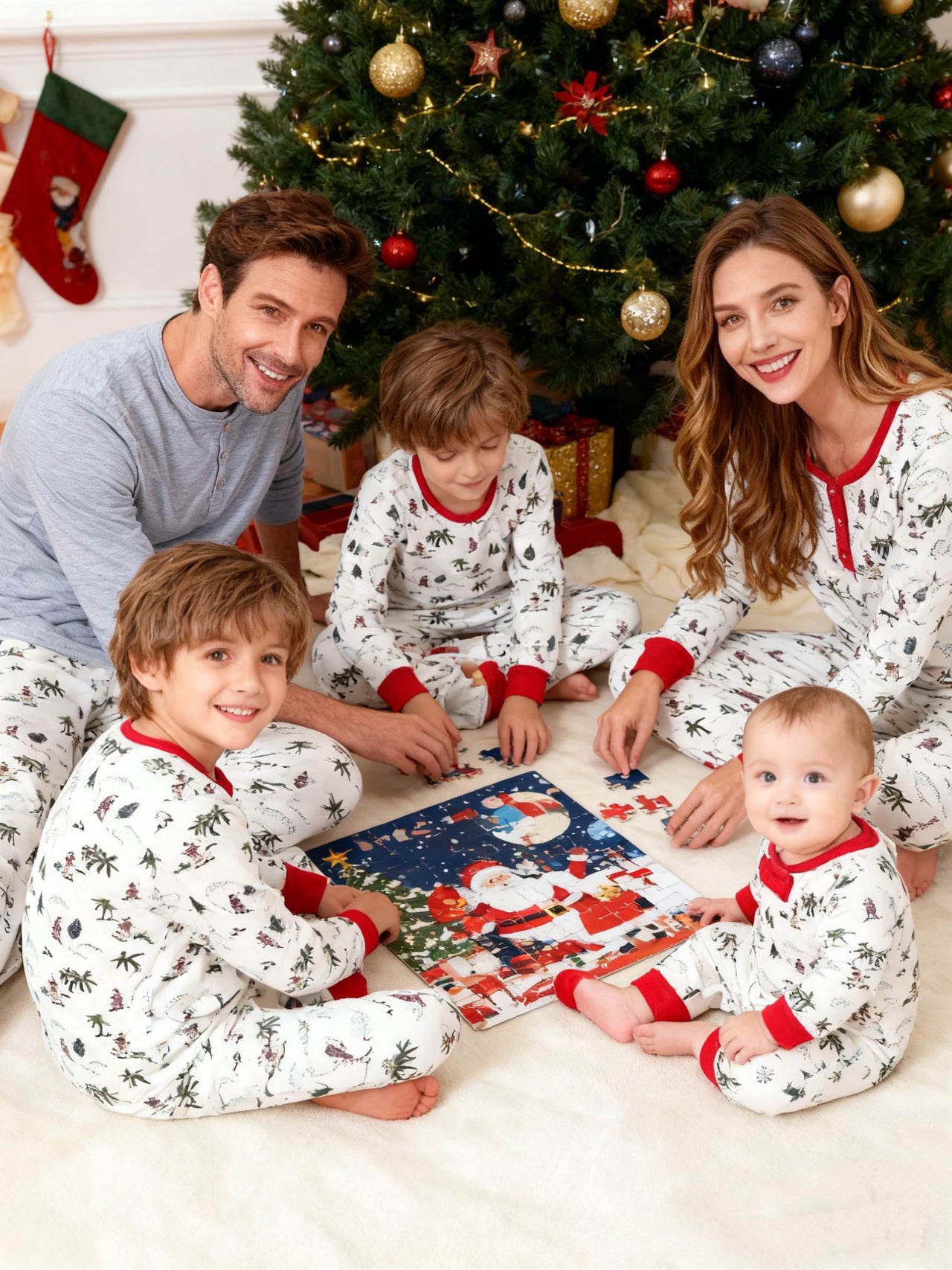 cocoa-cuddles-Family Matching Christmas Pajamas