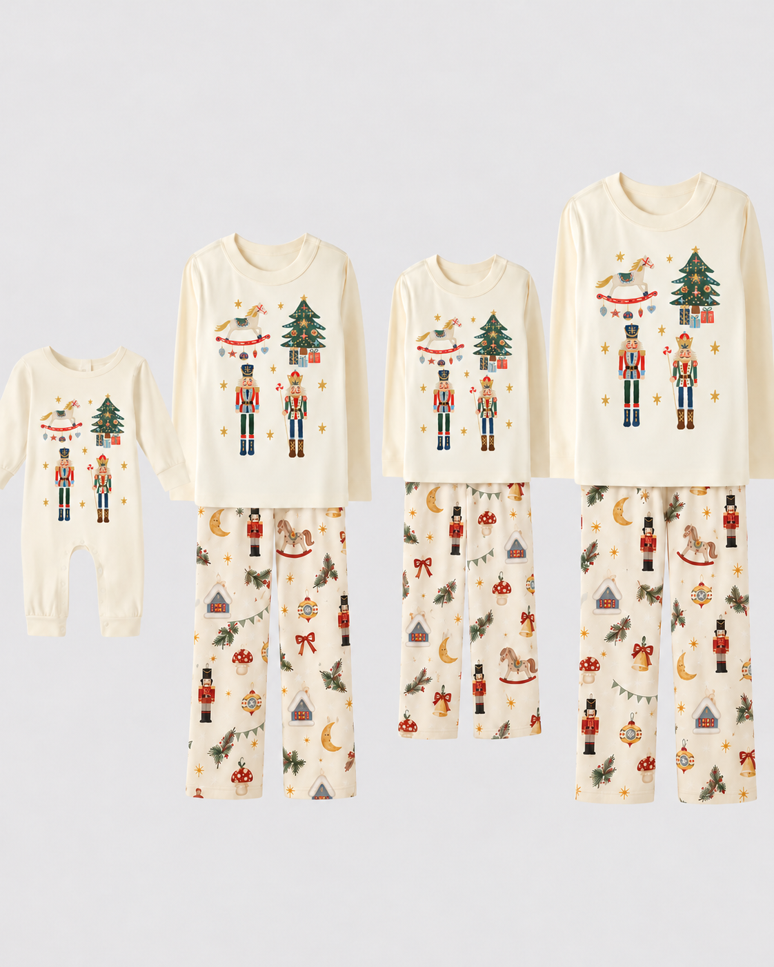 Nutcracker Wonderland- Family Matching Christmas Pajamas