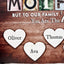 Personalized You Are The World Custom Names Canvas | Mother's Day Gifts
