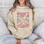 Custom Mom Kids Washed T-shirt – Pinky Promise Floral Design | Personalized Family Love Tee for Mom