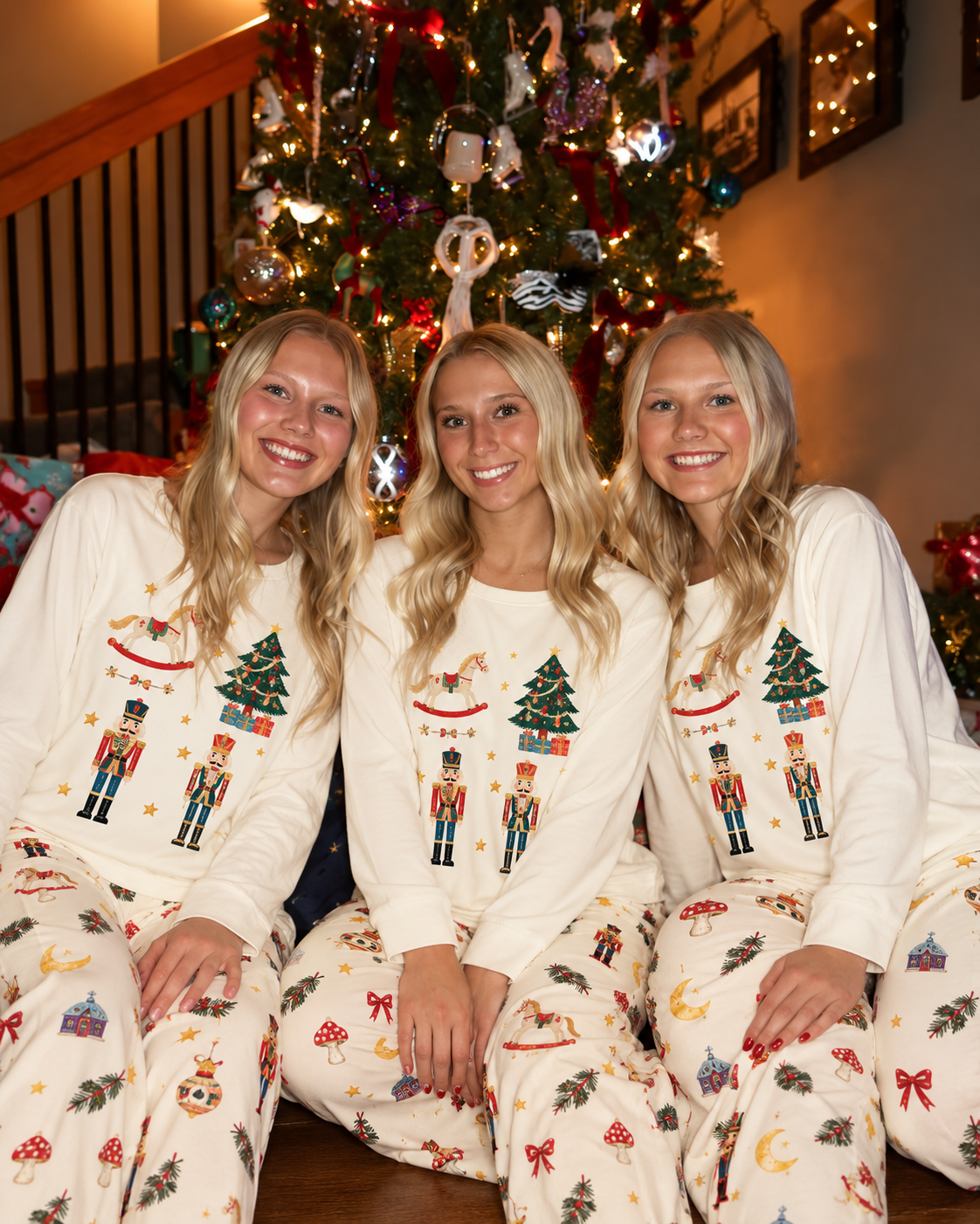 Nutcracker Wonderland- Family Matching Christmas Pajamas