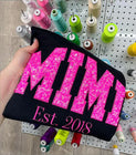 Custom Sequin Embroidered Mama Sweatshirt Mothers Day Gift for Mom