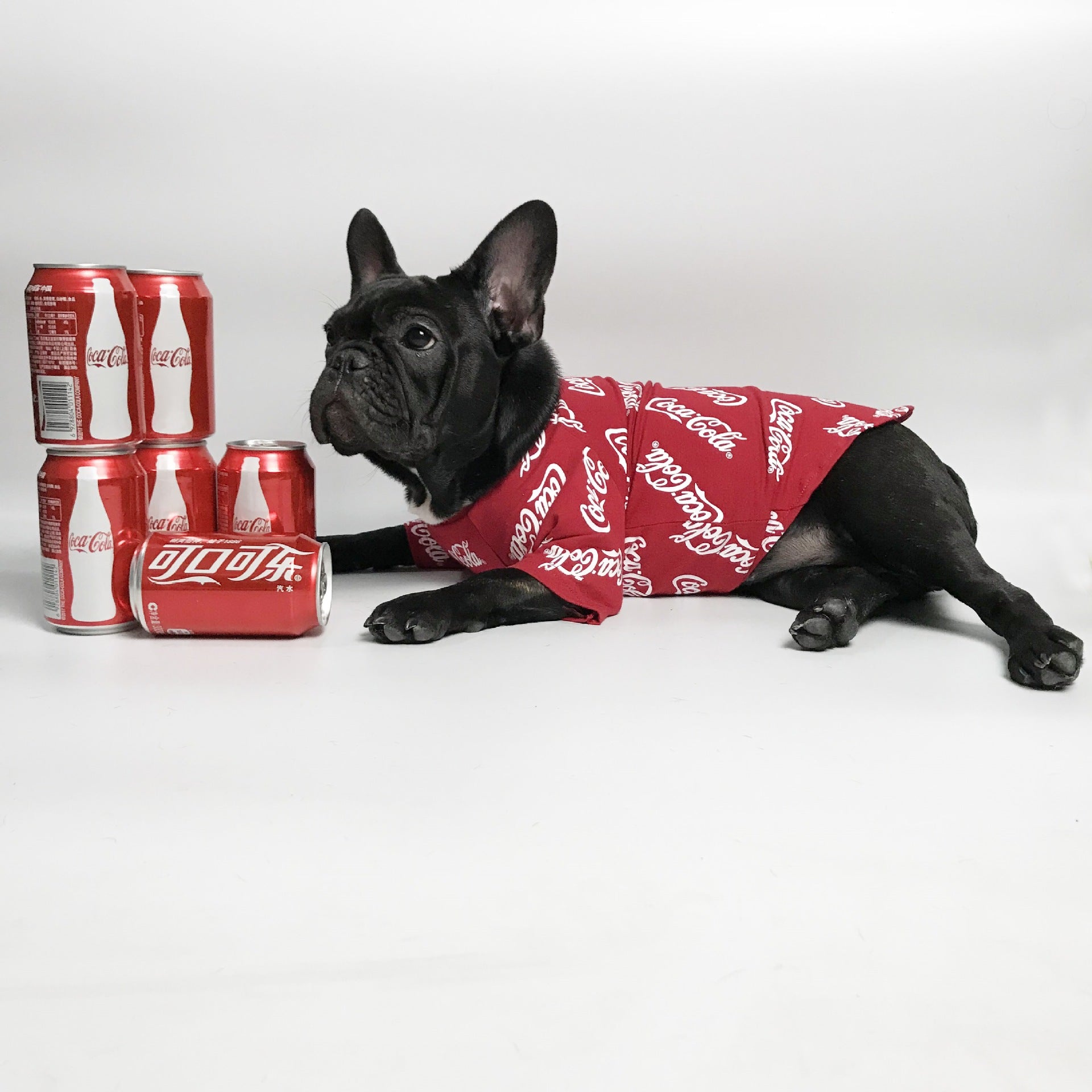 French Bulldog Coca Cola Dog Cloth T-shirt