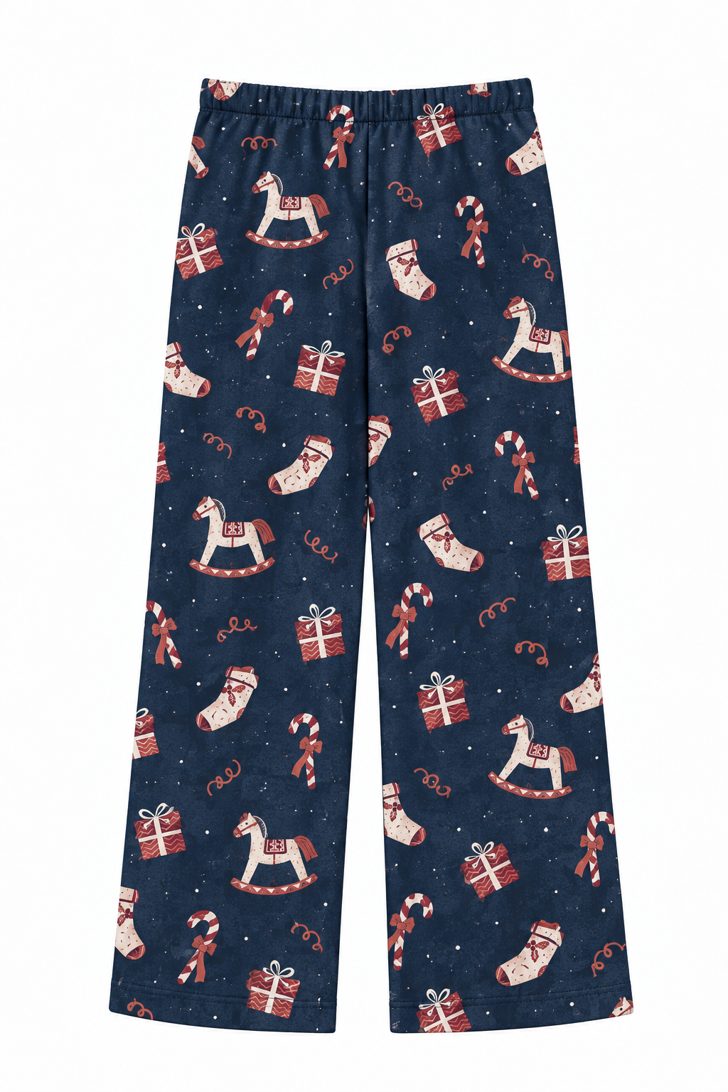 Midnight Carousel-Family Matching Christmas Cardigan Pajamas