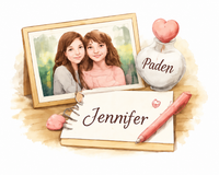 Add names, photos, or custom text