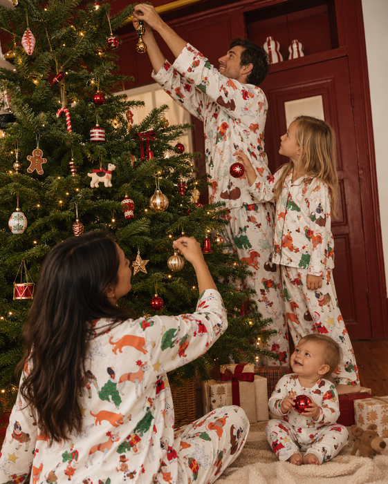 Merry Pups-Family Matching Christmas Pajamas
