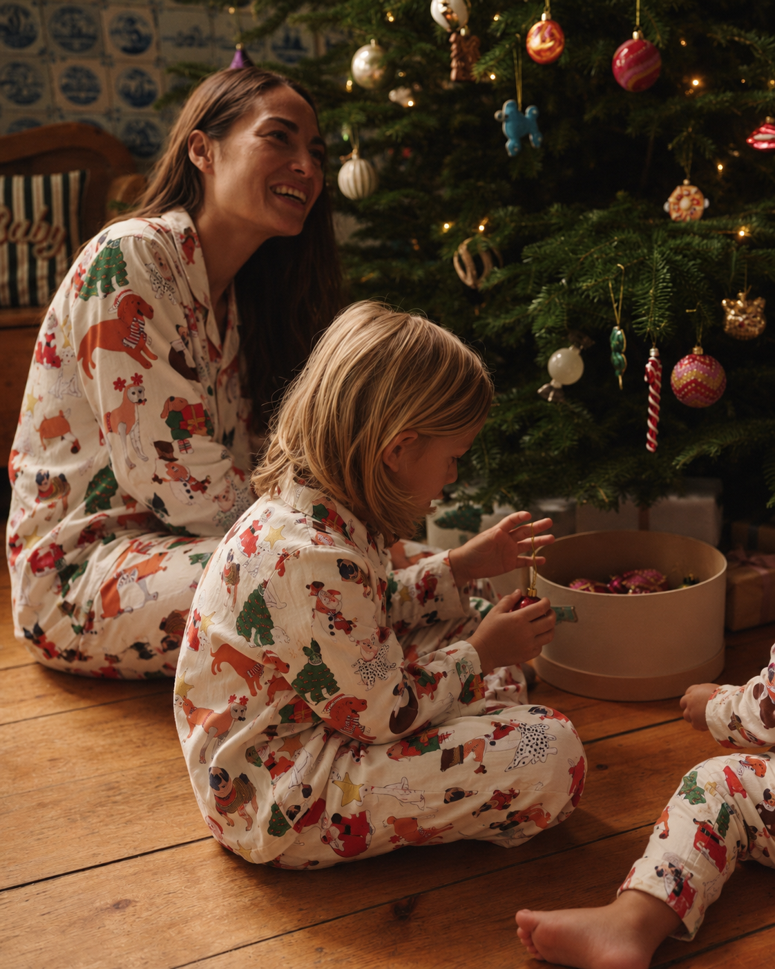 Merry Pups-Family Matching Christmas Pajamas