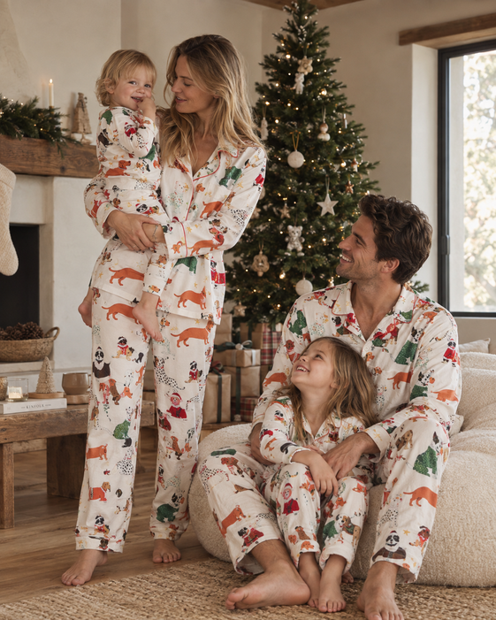 Merry Pups-Family Matching Christmas Pajamas