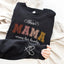 Custom Wear Your Heart On Your Sleeve Mom Sweatshirt With Your Child's Name, A Great Mother's Day Gift