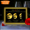 The Moon Look Like This - Personalized Light Photo Frame-Gift for Mom,Family
