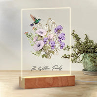 Birth Flower Family Bouquet, Birth Month Flower Art Custom, Hand Drawn Art, Birth Month Flower Print, Personalized Gift