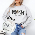 Customize Mom's Glitter Sweatshirt With Photo To Show Her Love