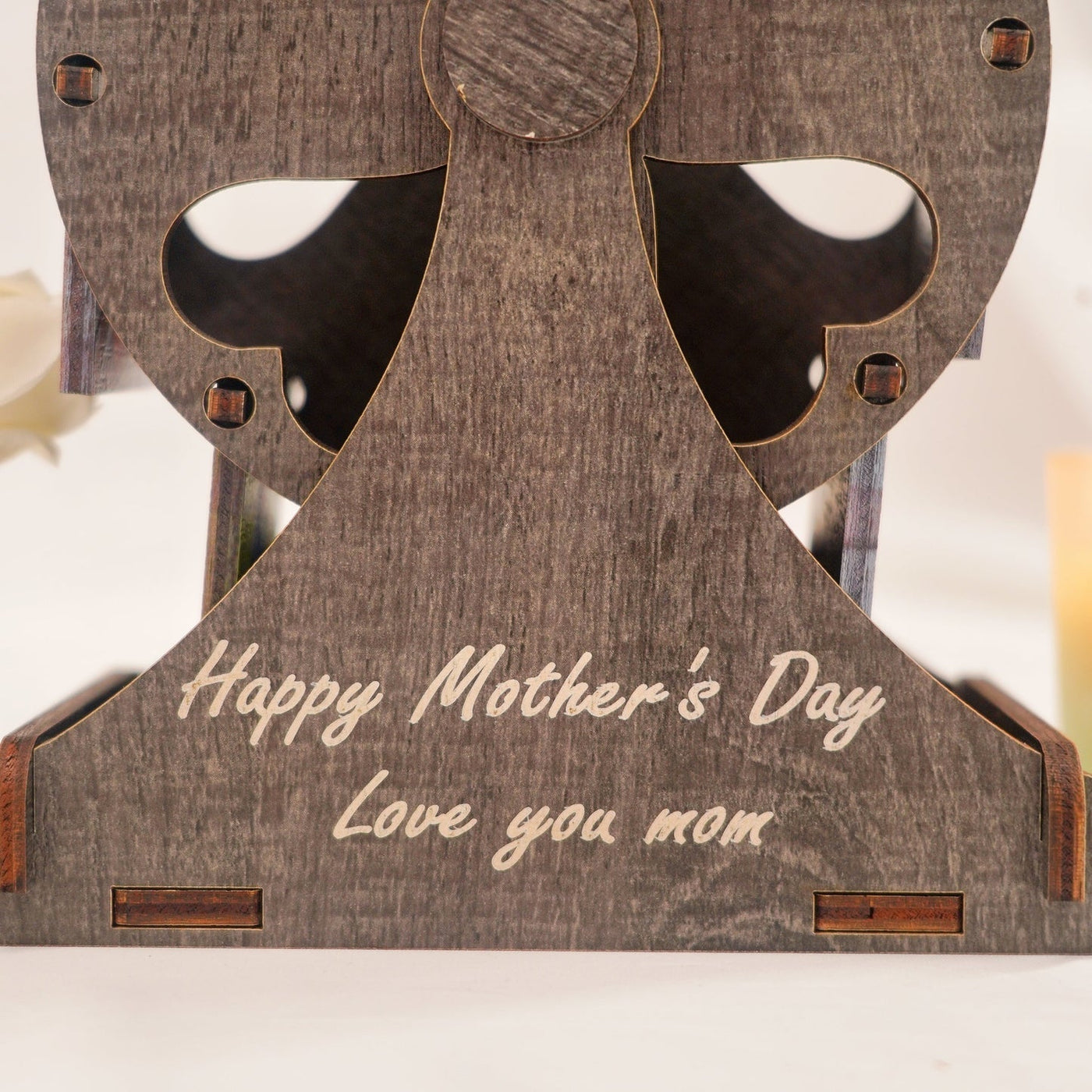Personalized Photo Ferris Wheel  | Unique Rotating Memory Frame Gift for Mother's Day
