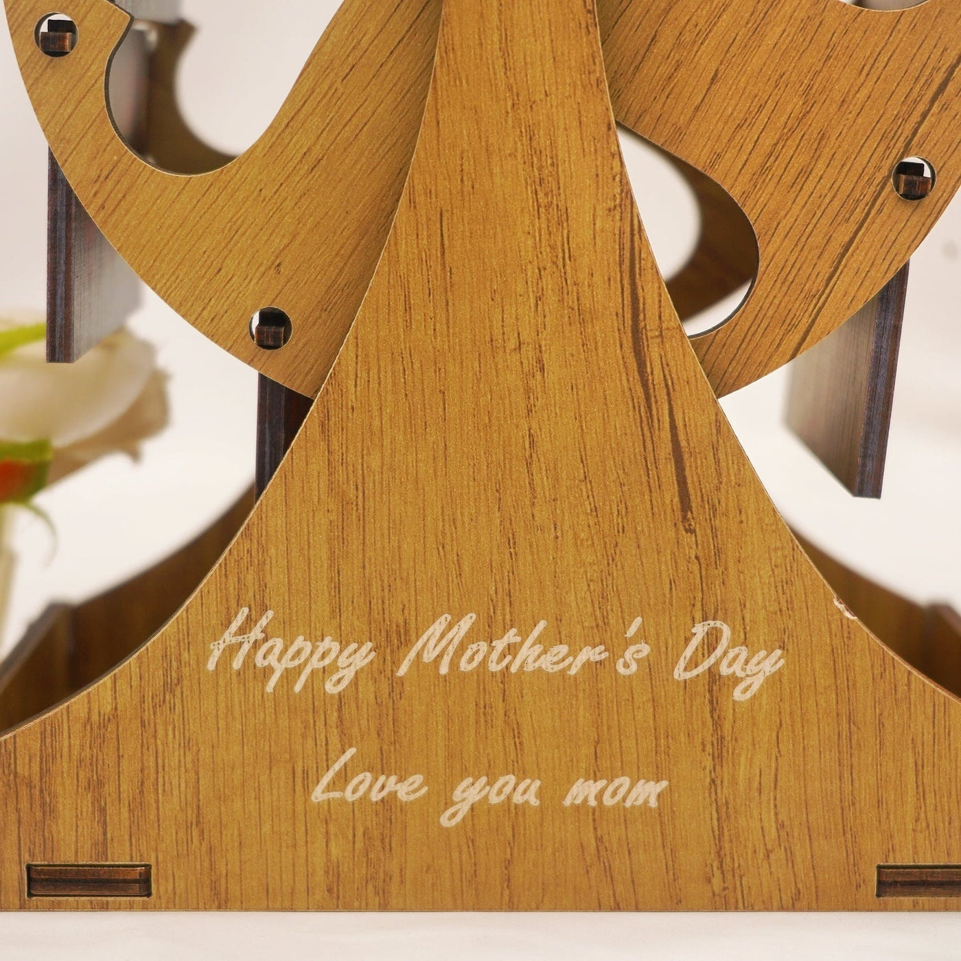 Personalized Photo Ferris Wheel  | Unique Rotating Memory Frame Gift for Mother's Day