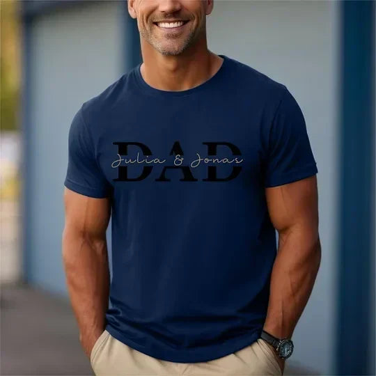 Custom "DAD" Design with Kids Names Sweatshirt | Father's Day Gift