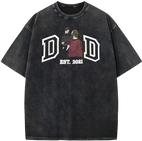 Custom Dad Portrait Embroidered Vintage Washed Sweatshirt | Father's Day Gift