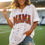 Custom Sequin Mama Mom Sweatshirt - Personalized Team Spirit Shirt with Splatter Paint Design | Mother's Day Gift
