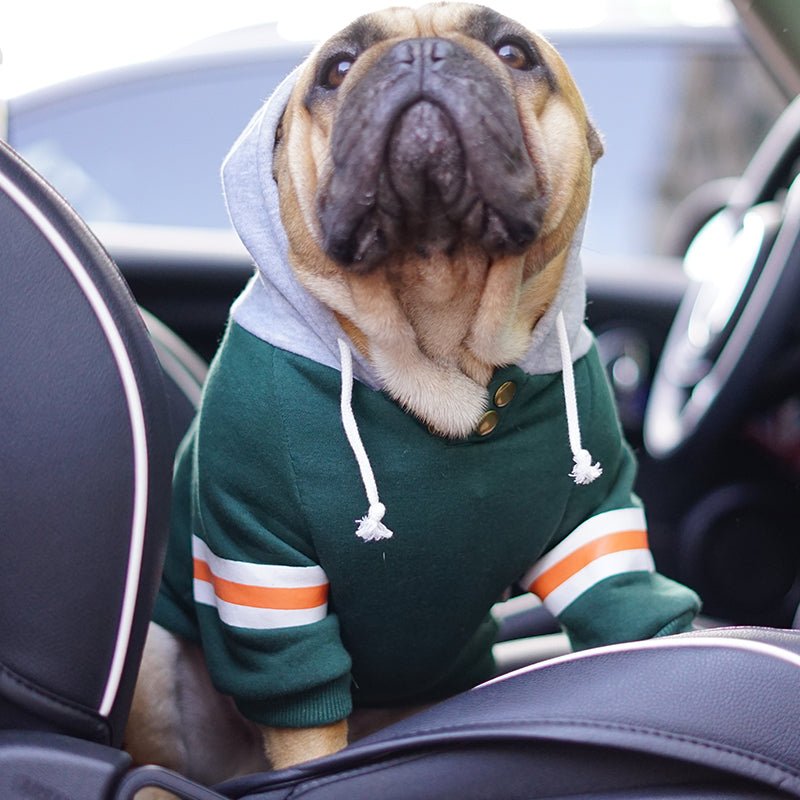 French Bulldog Hooded Small Dogs Sweatshirt