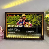 🎬 MOM/MUMFLIX Personalized Mother’s Day Photo Light Frame