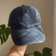 Custom Embroidered Mama Baseball Cap Hat
