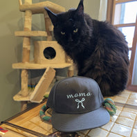 Personalized Bow Mama Embroidered Hat