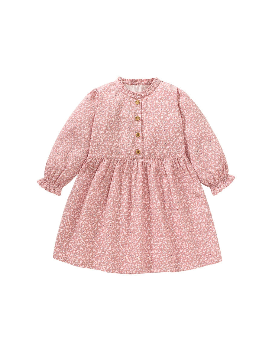 Toddler/Kid Pink Floral Princess Dress Easter Dress
