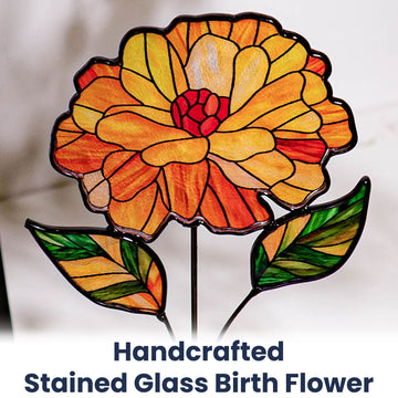 Remember I Love You Mom - Custom Glass Flower