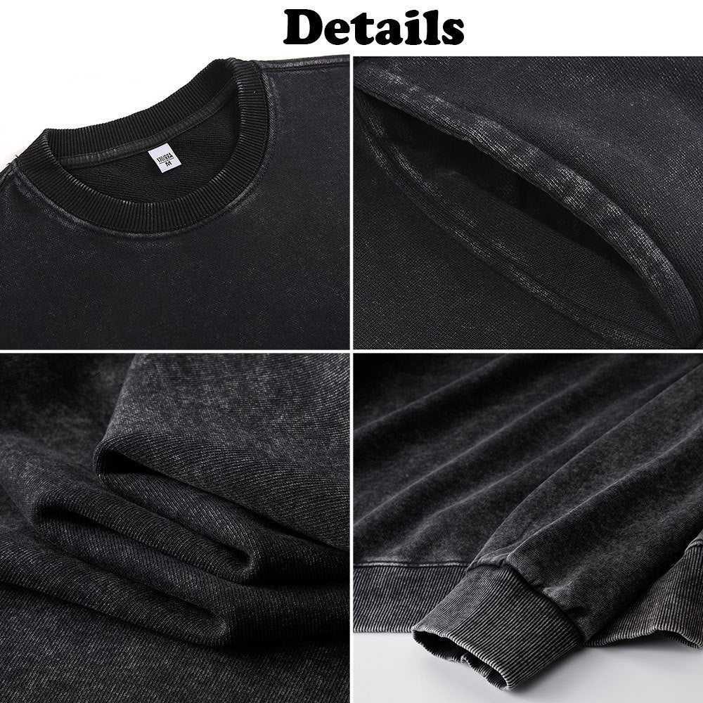 Wear Your Heart on Your Sleeve – Personalized Mama Washed Sweatshirt with Kids’ Names