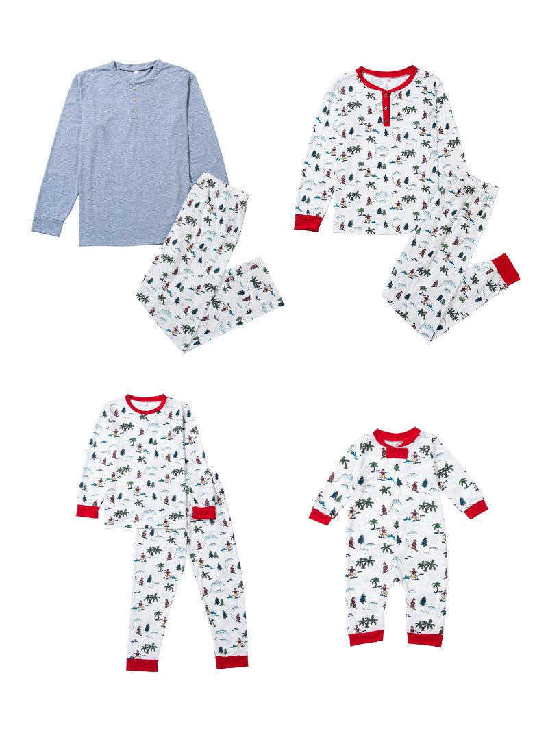 cocoa - cuddles - Family Matching Christmas Pajamas - Merryreindeer