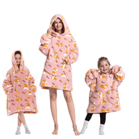 Corgi - Oversized Wearable Blanket Hoodie - Merryreindeer