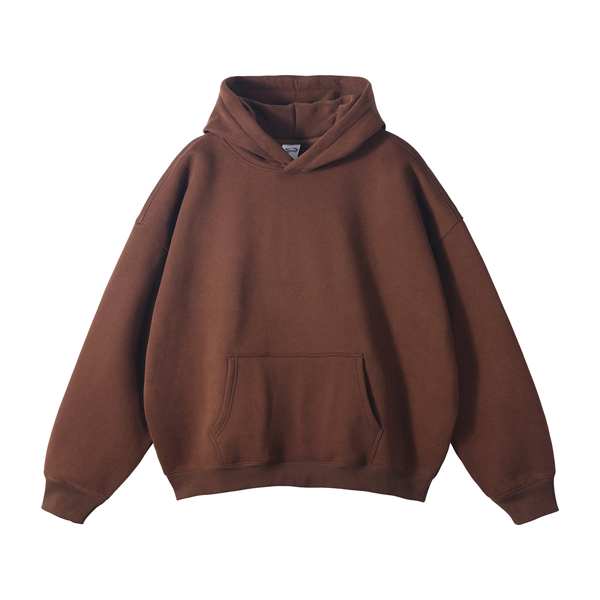 Coffee&Brown-350gsm Thick Cotton Oversized hoodie sweatshirt pants sets