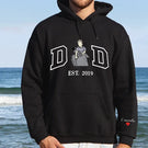 Custom Photo Embroidered Sweatshirt for DAD
