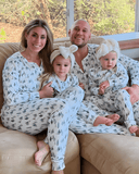 Leafy Dreams - Family Matching Christmas Pajamas - Merryreindeer