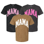 Custom PUFF Mama Camo Leopard Pattern Sweatshirt | Mother's Day Gift